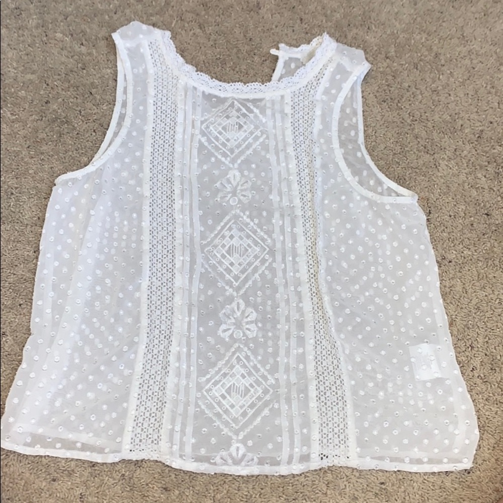 GB lace top Small